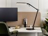 Schreibtischlampe LED Metall schwarz 80 cm verstellbar GRUS_855116