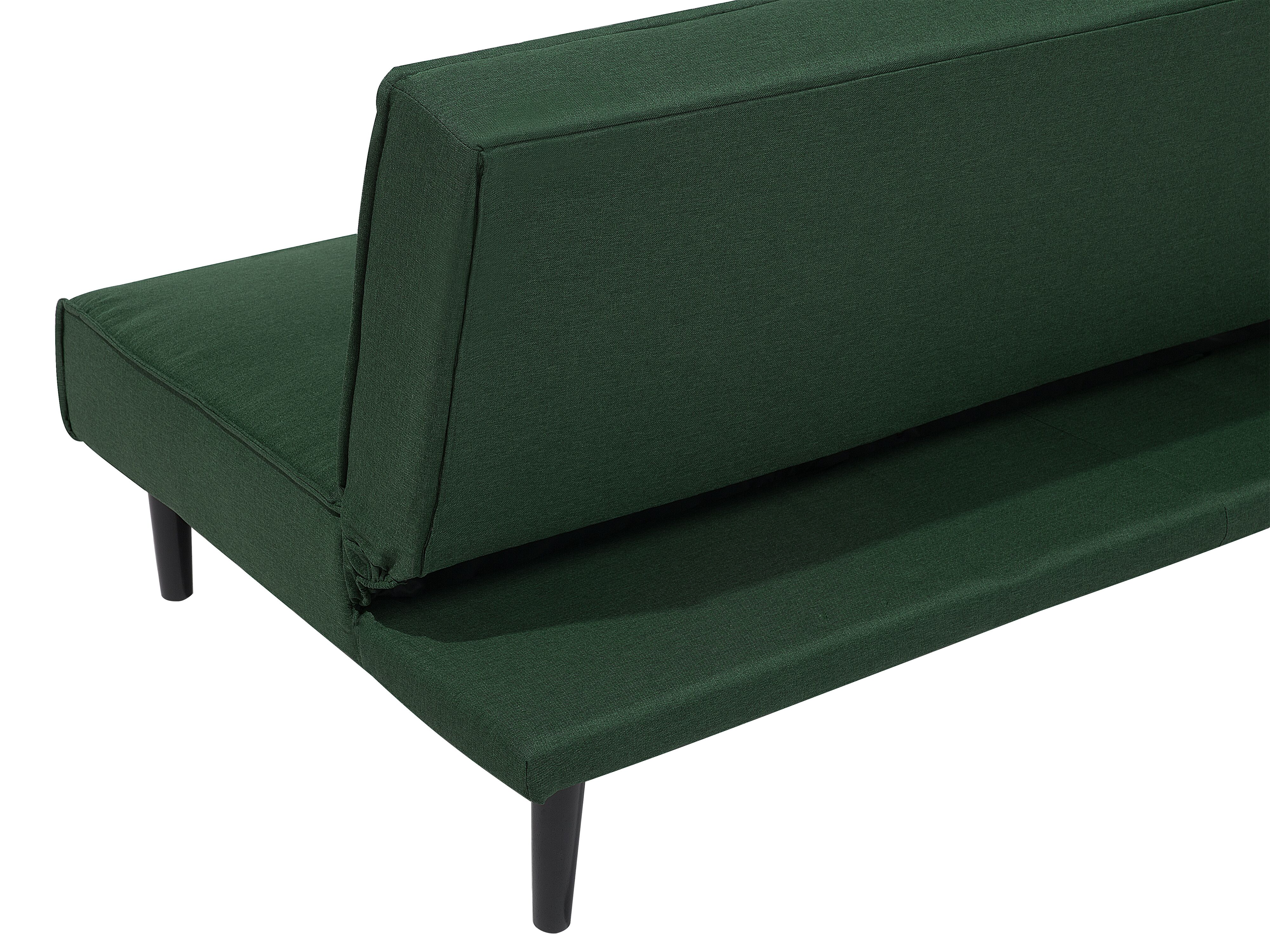 Fabric Sofa Bed Dark Green VISBY Beliani.co.uk