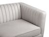 3 Seater Fabric Sofa Light Grey SKAULE_894100