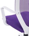 Swivel Desk Chair Purple RELIEF_680282
