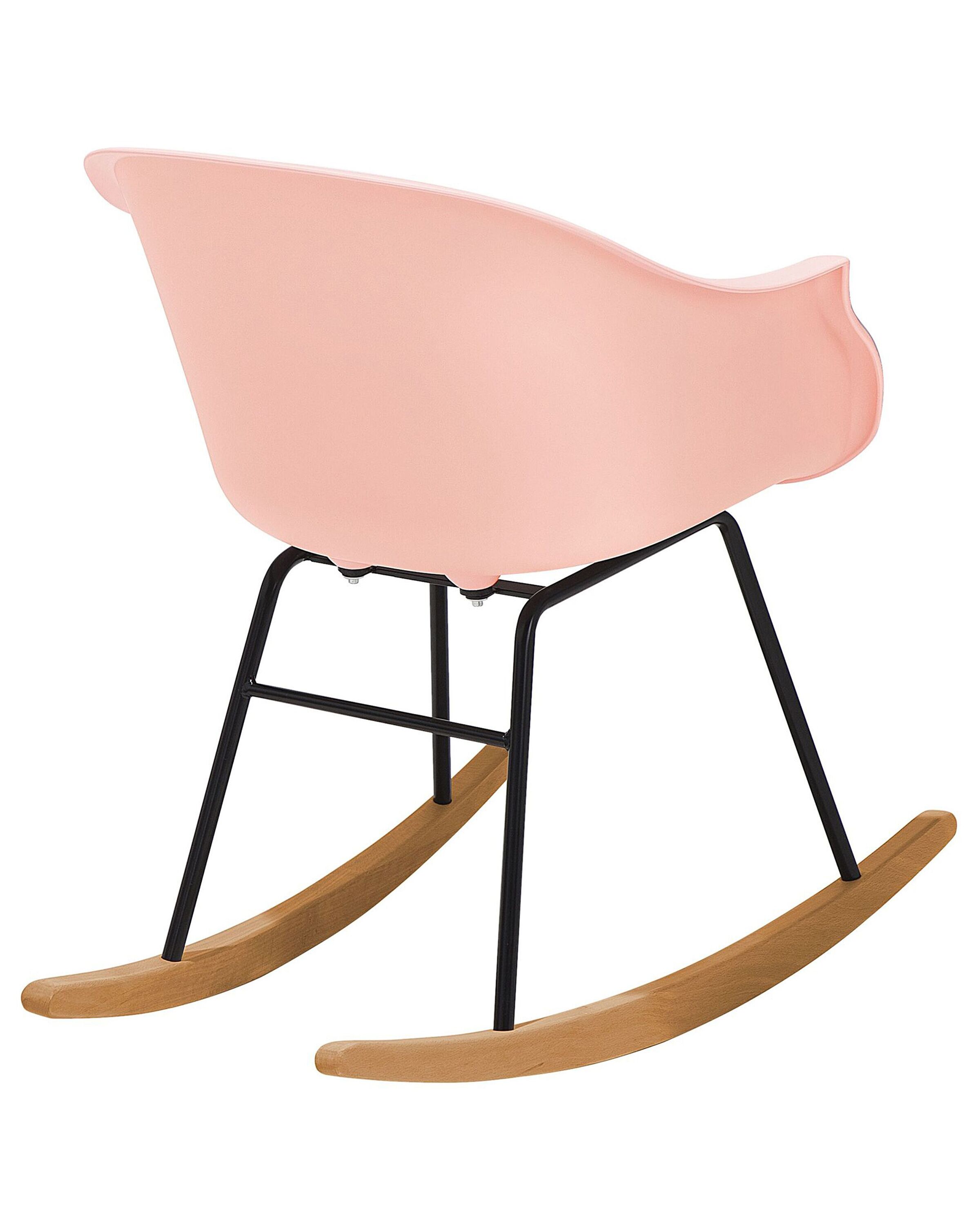 Rocking Chair Pink HARMONY | Beliani.co.uk