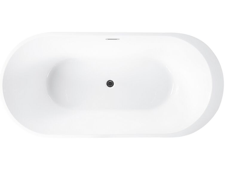 Freestanding Bath 1700 x 800 mm Green NEVIS Beliani.co.uk