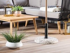 Aurinkovarjon jalka betoni valkoinen 21 kg ⌀ 47 cm CEVO Aurinkovarjon jalka betoni valkoinen 21 kg ⌀ 47 cm CEVO