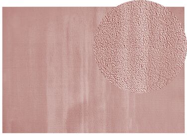 Kunstfellteppich Kaninchen rosa 160 x 230 cm MIRPUR