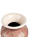 Vase décoratif blanc et marron 60 cm SEPUTIH_849554