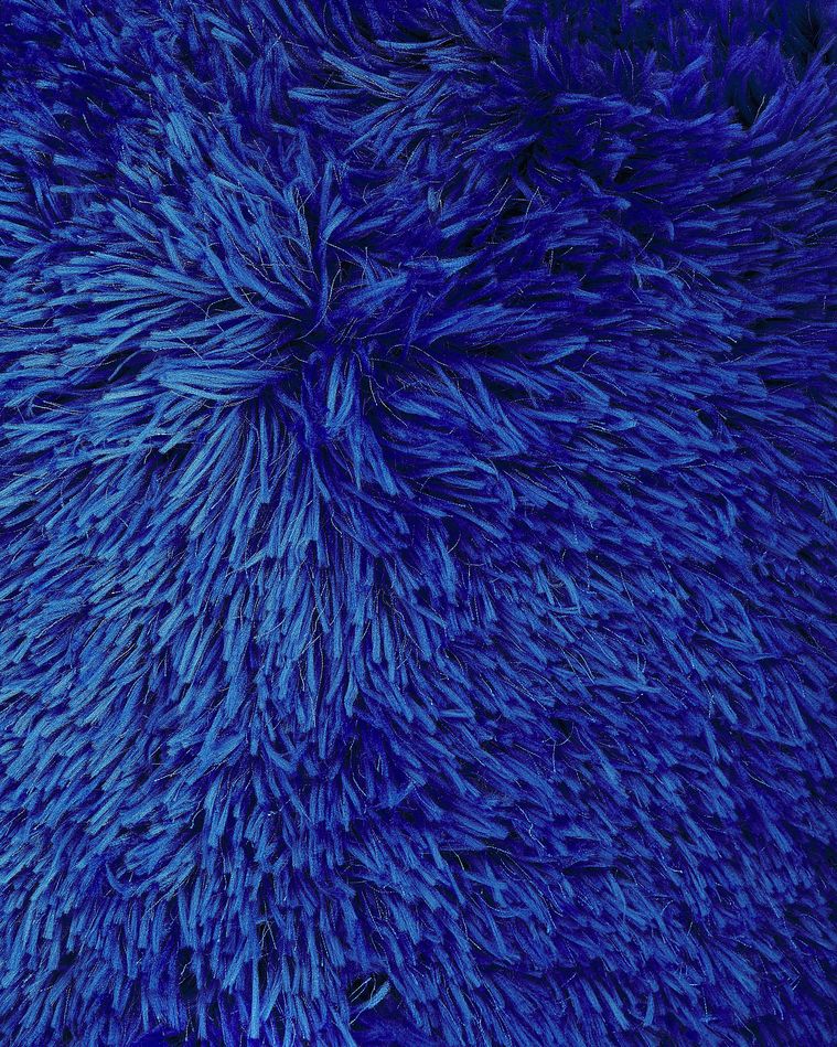 Shaggy Area Rug 160 x 230 cm Blue CIDE Beliani.co.uk