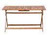 Stół ogrodowy drewniany 140 x 75 cm CENTO_691061