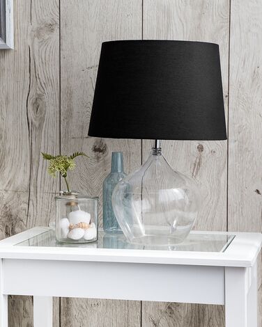 Table Lamp Transparent and Black OSUM