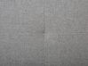 Letto in tessuto con contenitore 160 x 200 cm grigio LORIENT_827053