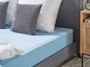 2 welurowe poduszki dekoracyjne w geometryczny wzór 45 x 45 cm szare ASPIDISTRA_815974