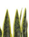 Pianta artificiale in vaso verde e nero 63 cm SNAKE PLANT_784642