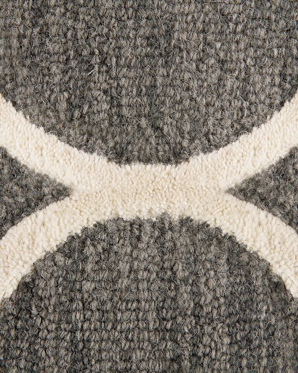 Wool Area Rug 160 x 230 cm Grey YALOVA Beliani.cz