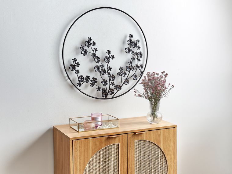 Décoration murale noir STRONTIUM | Beliani.fr