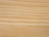 Cama de solteiro em madeira clara 90 x 200 cm ROYAN_759937
