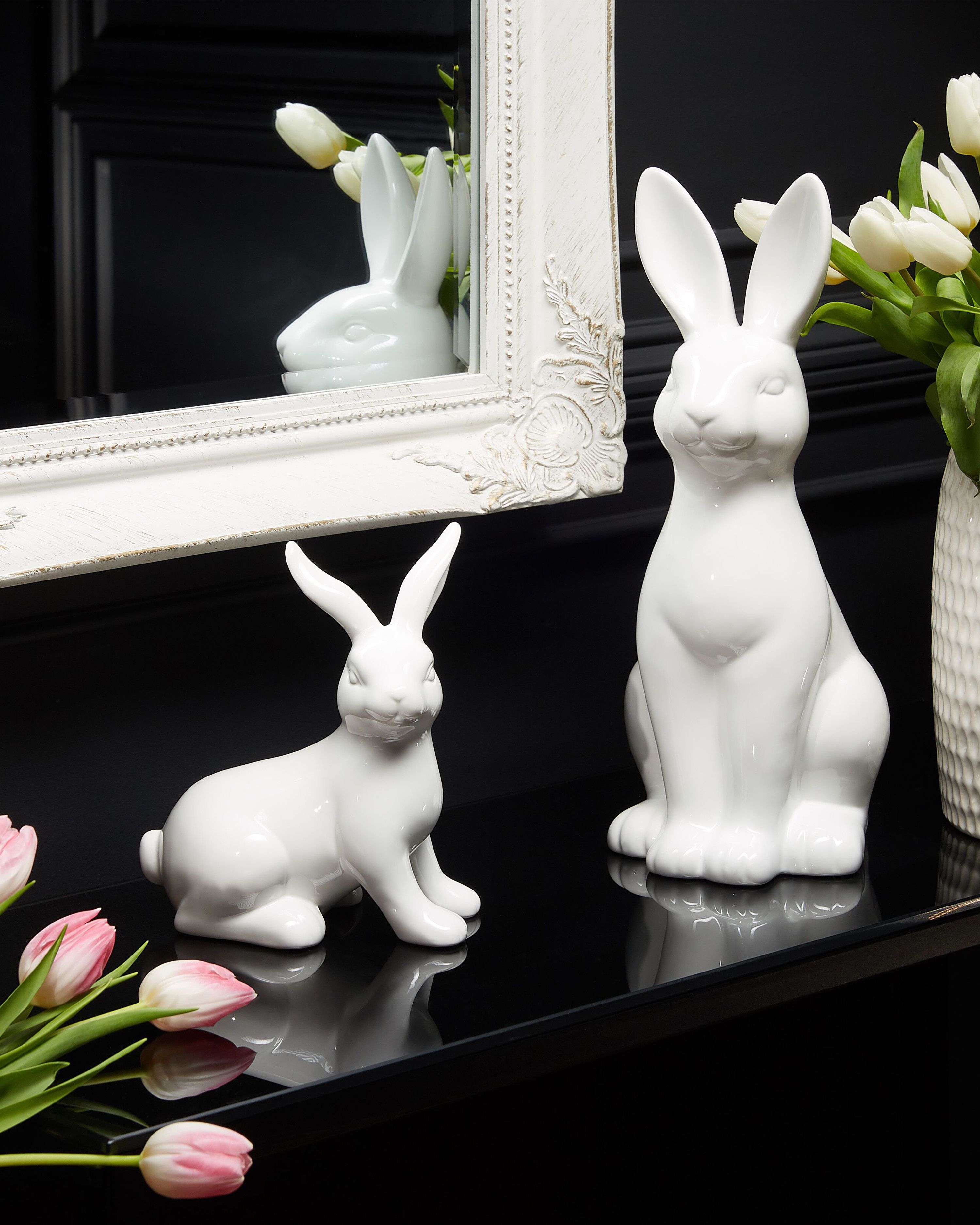 Figurka królik biała RUCA