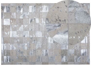Matto lehmännahka beige/hopea 160 x 230 cm YAZIR