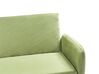 Olívazöld bársony kanapéágy SENJA_850529