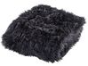 Faux Fur Bedspread 200 x 220 cm Black DELICE_808472