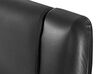 Leather EU Super King Bed Black AVIGNON_756849
