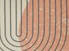 Sierkussen set van twee geometrisch patroon meerkleurig 30 x 50 cm GERBERA_818485