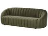 3 Seater Velvet Sofa Dark Green MALUNG_883980