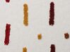 Decke Baumwolle mehrfarbig 130 x 180 cm abstraktes Muster ALAPPUZHA_829395
