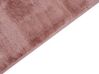 Koberec z umělé zaječí kožešiny 80 x 150 cm růžový MIRPUR_858784