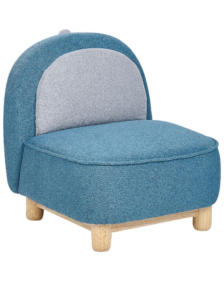 Sedia per bambini tessuto blu FABORG_886937