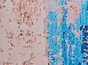 Koberec 80 x 150 cm modrá/béžová INEGOL_717026