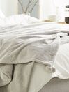 Blanket 150 x 200 cm Light Grey SAITLER_770471