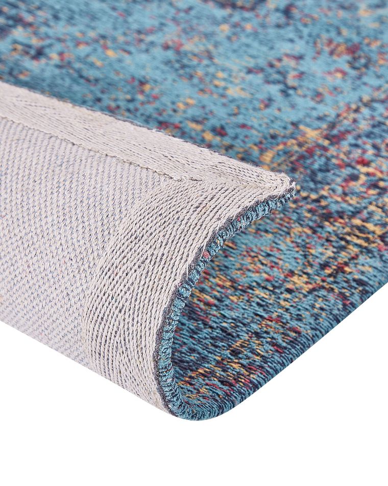 Safavieh PAL128-56C4 Läufer Teppich – 70 X 200 Cm, Türkis/schwarz, Orientalisches Design