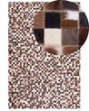 Vloerkleed patchwork bruin/beige 160 x 230 cm KONYA_680055