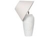 Lampa stołowa ceramiczna biała AMBLO_897981