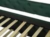 Fabric EU Single Trundle Bed Green LIBOURNE_729676