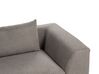 3-Sitzer Sofa braun mit Kissen LERMON_898594