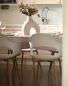 Set of 2 Dining Chairs White UTICA_907379