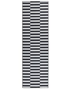 Matto musta/valkoinen 60 x 200 cm PACODE Matto musta/valkoinen 60 x 200 cm PACODE