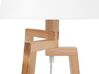 Wooden Table Lamp White NALON_698161