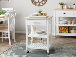 Tarjoiluvaunu valkoinen HIUMA Tarjoiluvaunu valkoinen HIUMA