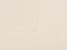Couverture en coton 130 x 180 cm beige ASAKA_820962