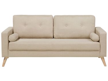 2-istuttava sohva kangas beige KALMAR