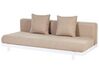 5 Seater Sofa Set with Coffee Tables Beige MISSANELLO_910488