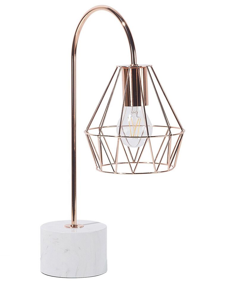Metal Table Lamp Copper MOONI_695717