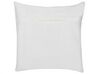 Set di 2 cuscini cotone bianco 45 x 45 cm DILLENIA_893260