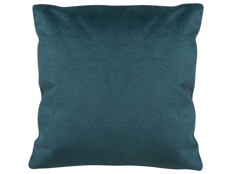 Divano 3 Posti In Velluto Blu Verde Beliani - Design Glamour Con Gambe Metallo