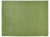 Capa de cobertor pesado em tecido verde 150 x 200 cm CALLISTO_891811