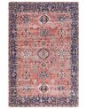 Bavlněný koberec 200 x 300 cm červený/modrý KURIN_862998