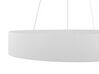 Metal LED Pendant Lamp White BALILI_824648