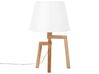 Wooden Table Lamp White NALON_698159