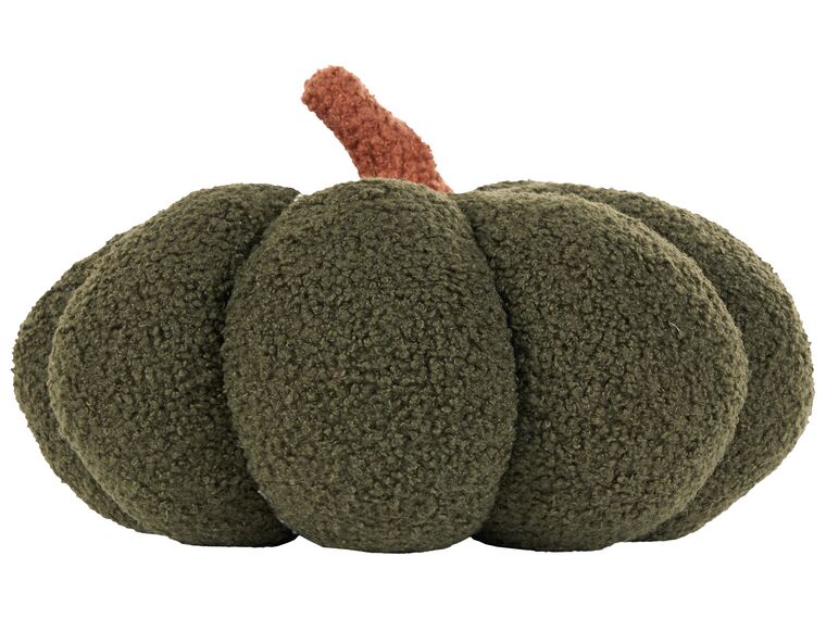 Boucle Cushion Pumpkin ⌀ 28 cm Green MUNCHKIN_879486